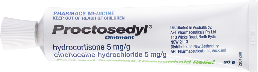 proctosedyl ointment packshot